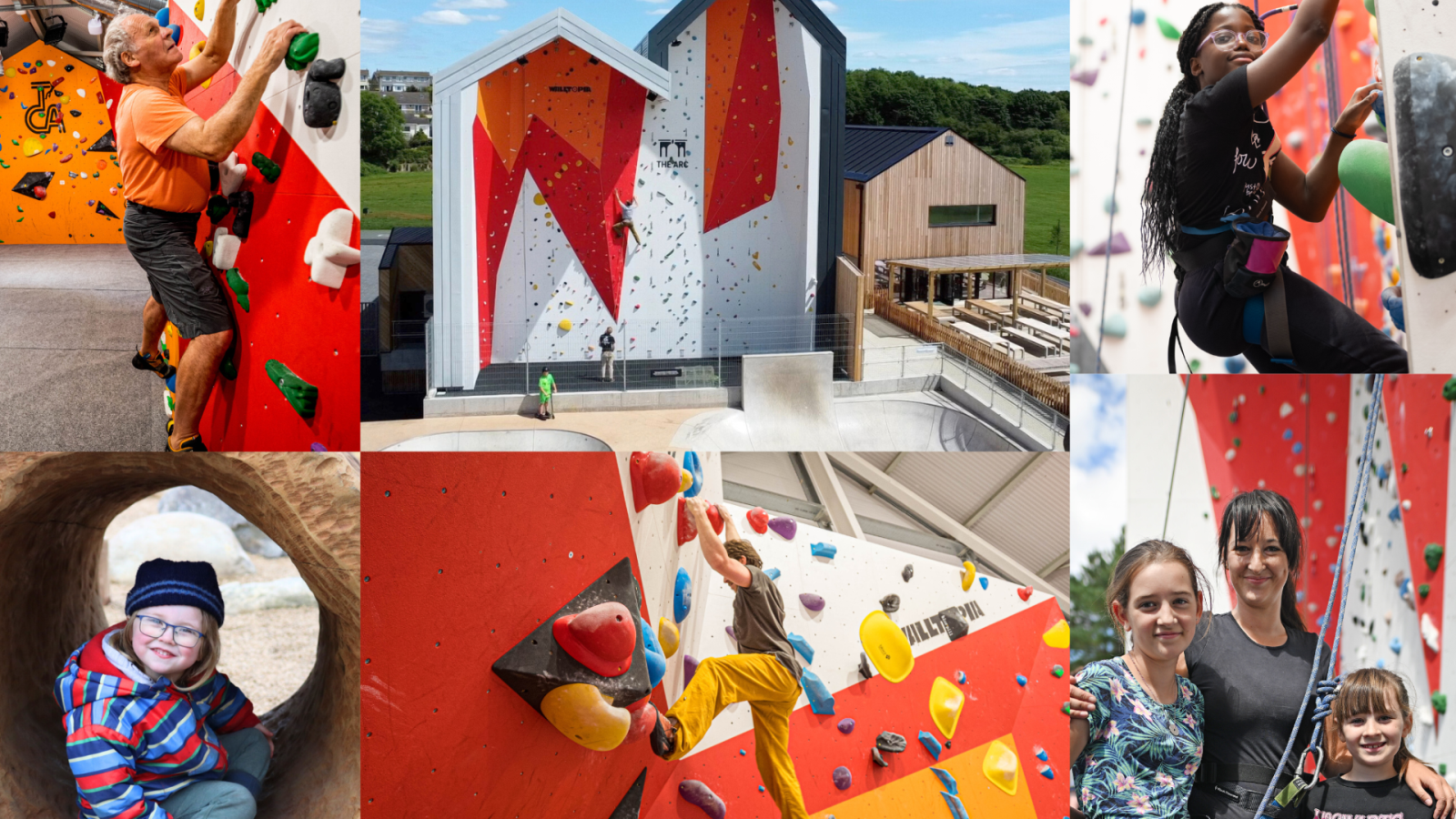 Collage of The Arc Climbing Academy